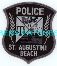 FLORIDA,SAINT ST AUGUSTINE BEACH POLICE SUBDUED 1